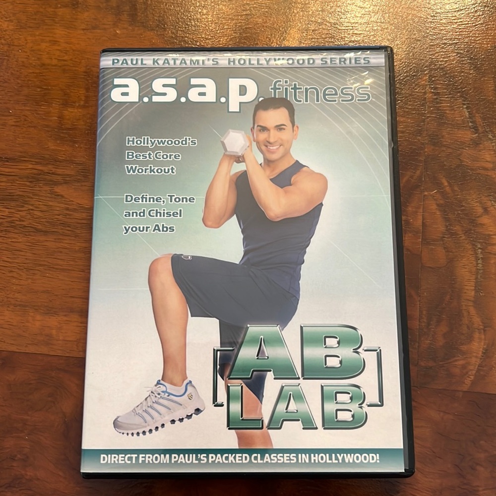A.S.A.P. Fitness AB LAB DVD. Paul Katami